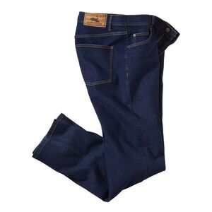 Atlas For Men Mens Regular Jeans / Dark Blue